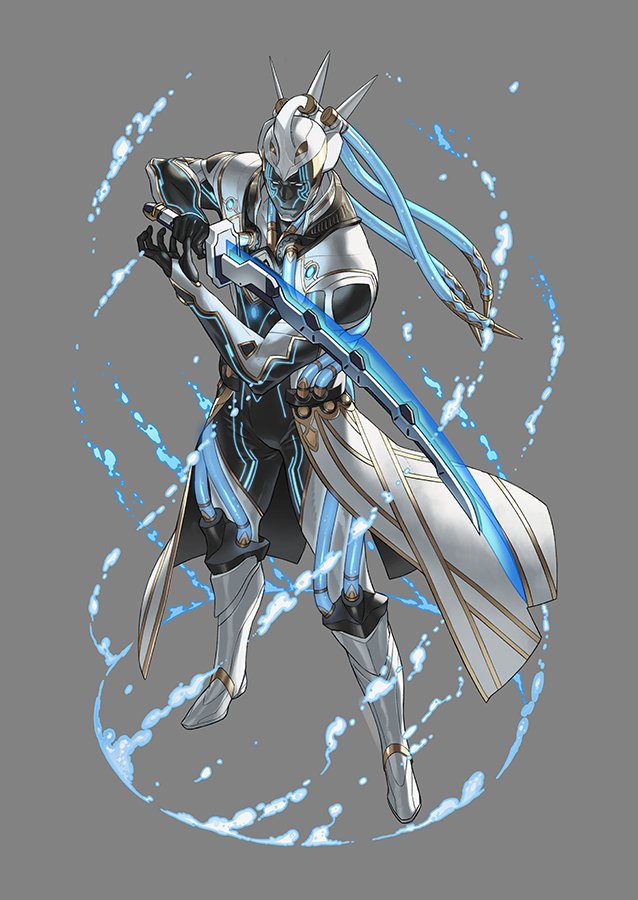 aegaeon (xenoblade chronicles and 1 more) drawn by kozaki_yuusuke