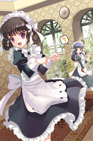 new maid (sword girls) drawn by mintchoco_(orange_shabette)