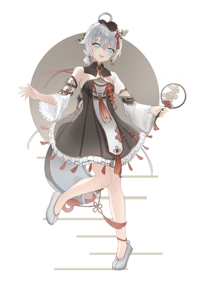 theresa apocalypse and zhuge kongming (honkai and 1 more) drawn by hei_yubai_yuan