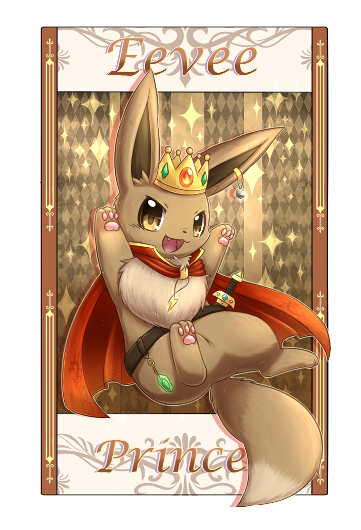 eevee (pokemon) drawn by ivan_(ffxazq)
