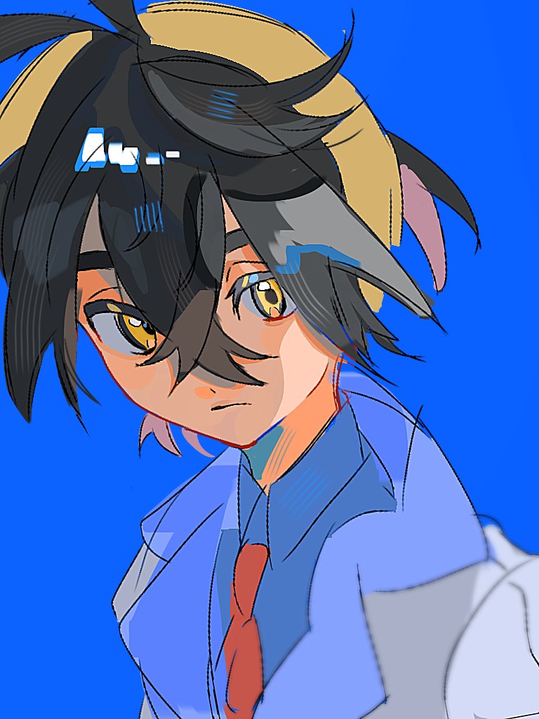 kieran (pokemon and 1 more) drawn by hami_(3hm6gebdf619771)