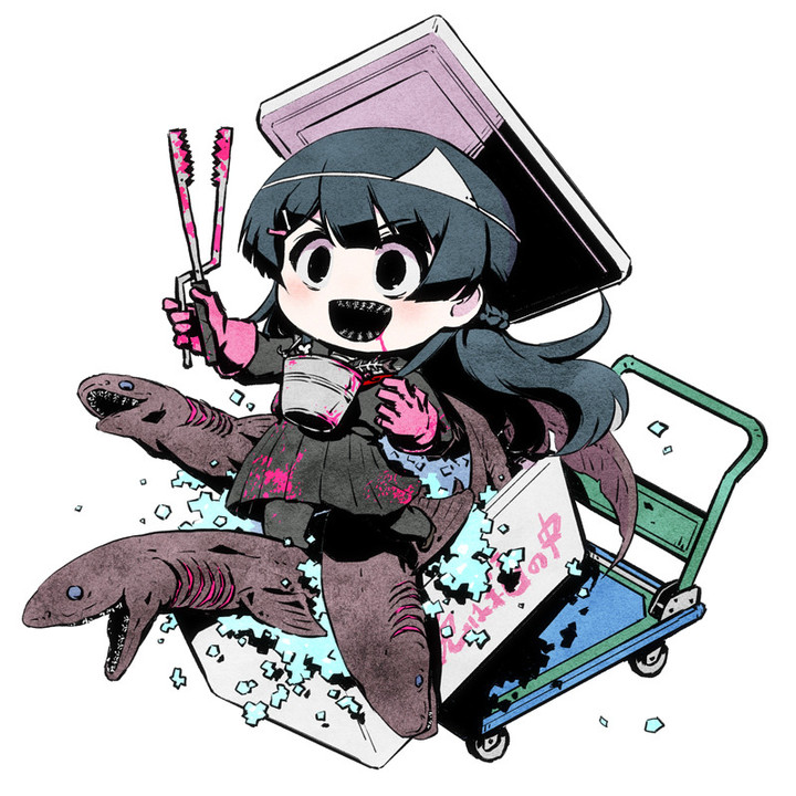 tsukino mito (nijisanji and 1 more) drawn by shibi_(giinu)