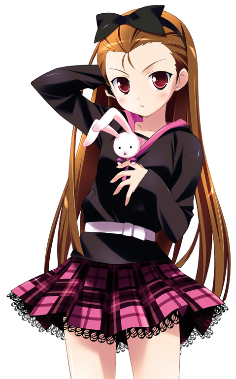 minase iori and usa-chan (idolmaster) drawn by sakana_(flame_sakana)