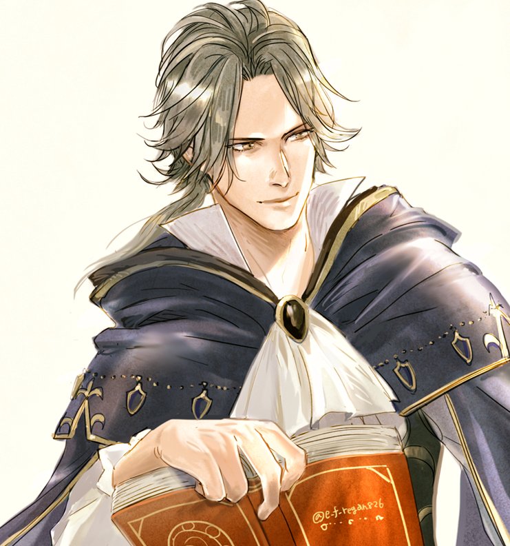 cyrus albright (octopath traveler and 1 more) drawn by regan_(hatsumi)
