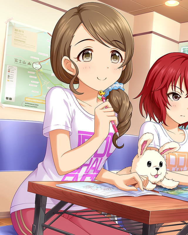 murakami tomoe and mochida arisa (idolmaster and 1 more)