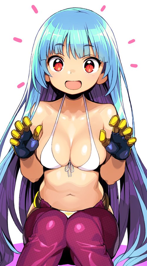 kula diamond (the king of fighters) drawn by onono_imoko