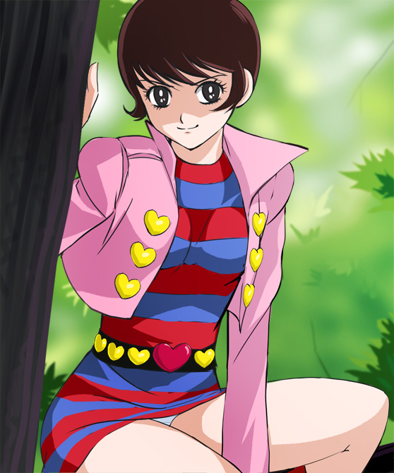 mieko (kikaider and 2 more) drawn by haruyama_kazunori