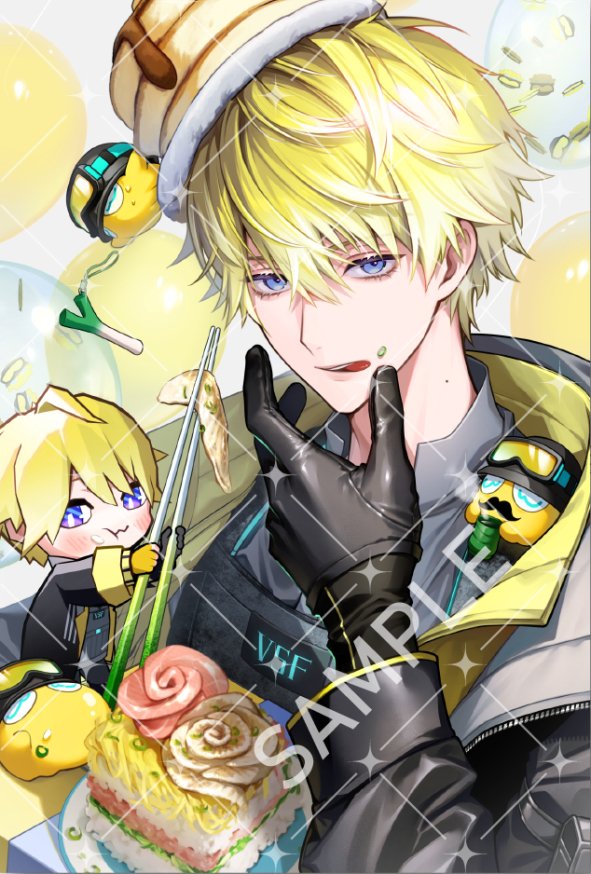 sonny brisko and briskadet (nijisanji and 1 more) drawn by bata000e
