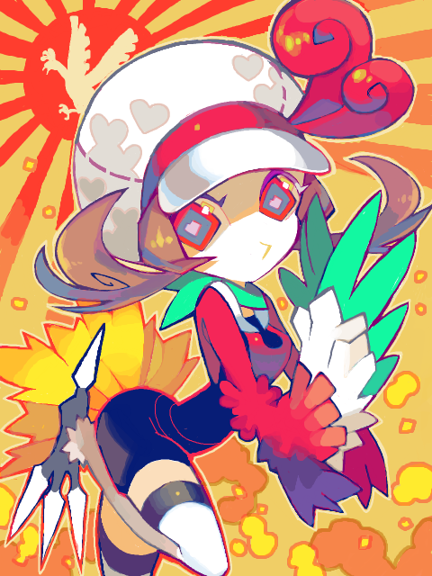 lyra and ho-oh (pokemon and 1 more) drawn by santou_suihei