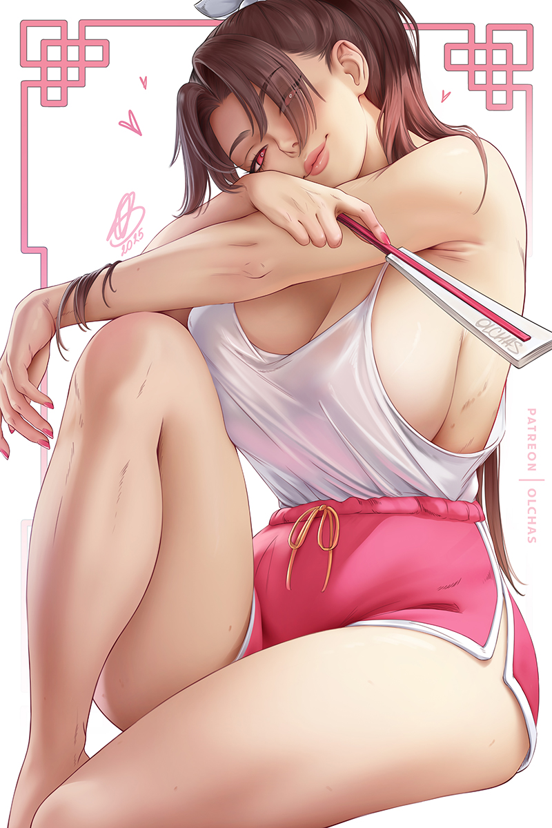 shiranui mai (street fighter and 2 more) drawn by olchas