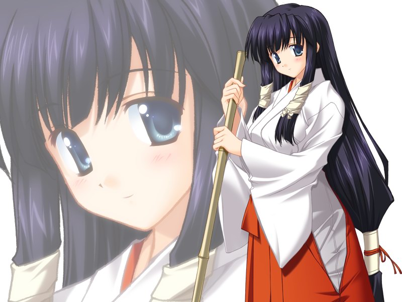 munakata aoi (oshiete miko sensei) drawn by goma_satoshi