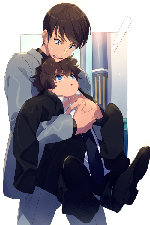 scotch and matsuda jinpei (meitantei conan) drawn by echo_(circa)