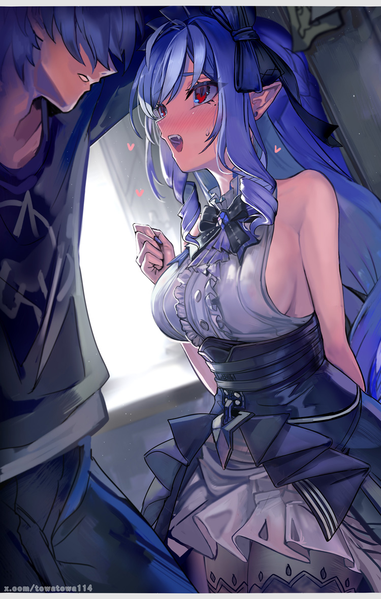 wise and vivian banshee (zenless zone zero) drawn by towatowa114