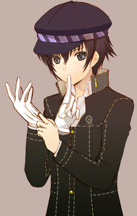 shirogane naoto (persona and 1 more) drawn by seiru_(prairie)