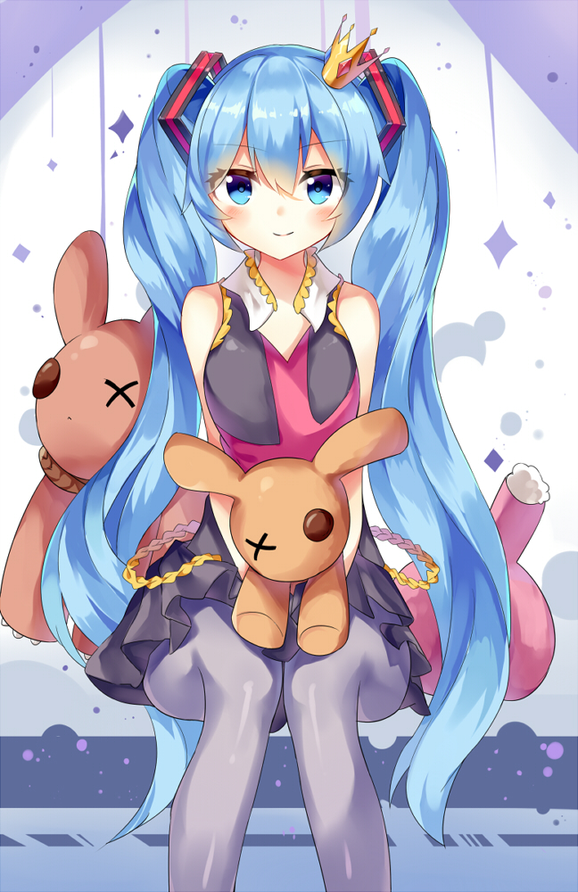 hatsune miku (vocaloid and 1 more) drawn by peanuts_(asd313175)