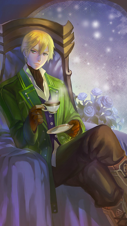 jusis albarea (eiyuu densetsu and 2 more) drawn by peach_(marslave)