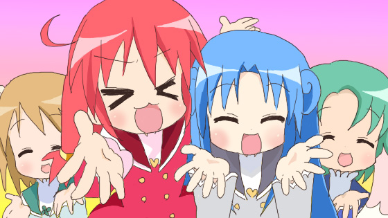 fine, rein, miruro, and sophie (lucky star and 2 more) drawn by sakuramori_sumomo