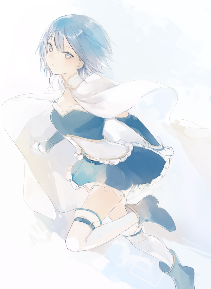 miki sayaka (mahou shoujo madoka magica) drawn by lpip