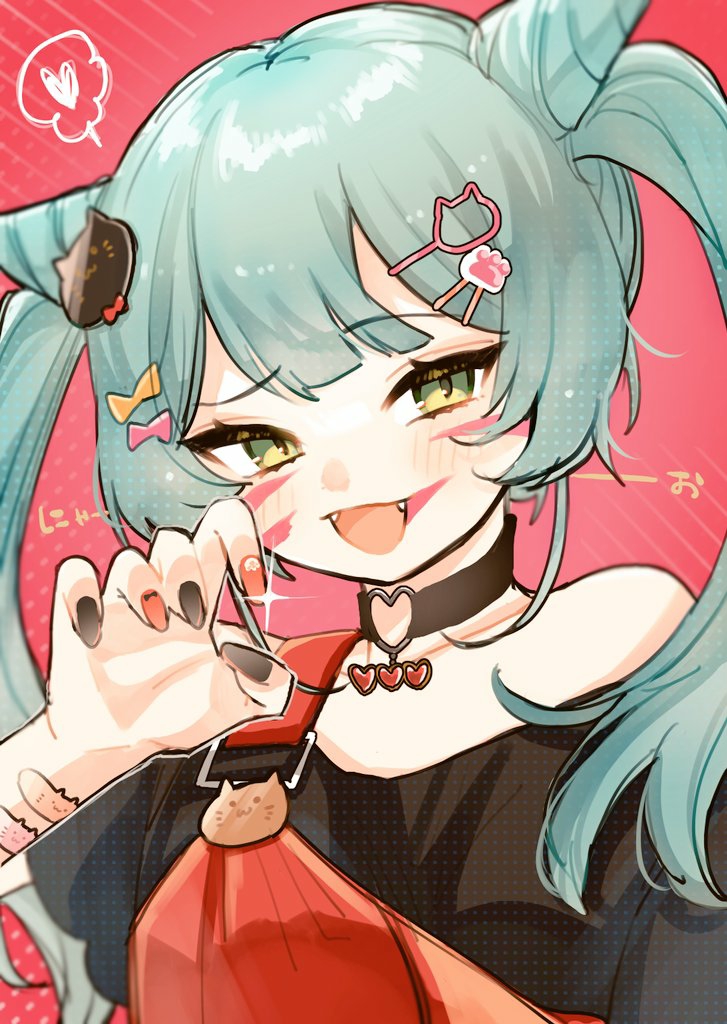 hatsune miku (vocaloid and 1 more) drawn by ozu_(user_sjjz4357)