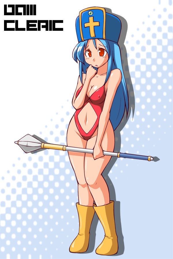 priest (dragon quest and 1 more) drawn by chiki_(chikibw)