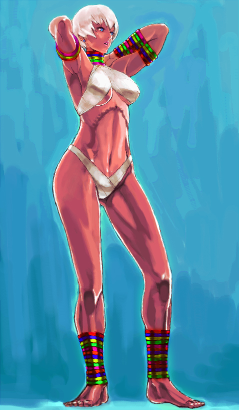 elena (street fighter and 1 more) drawn by sochie