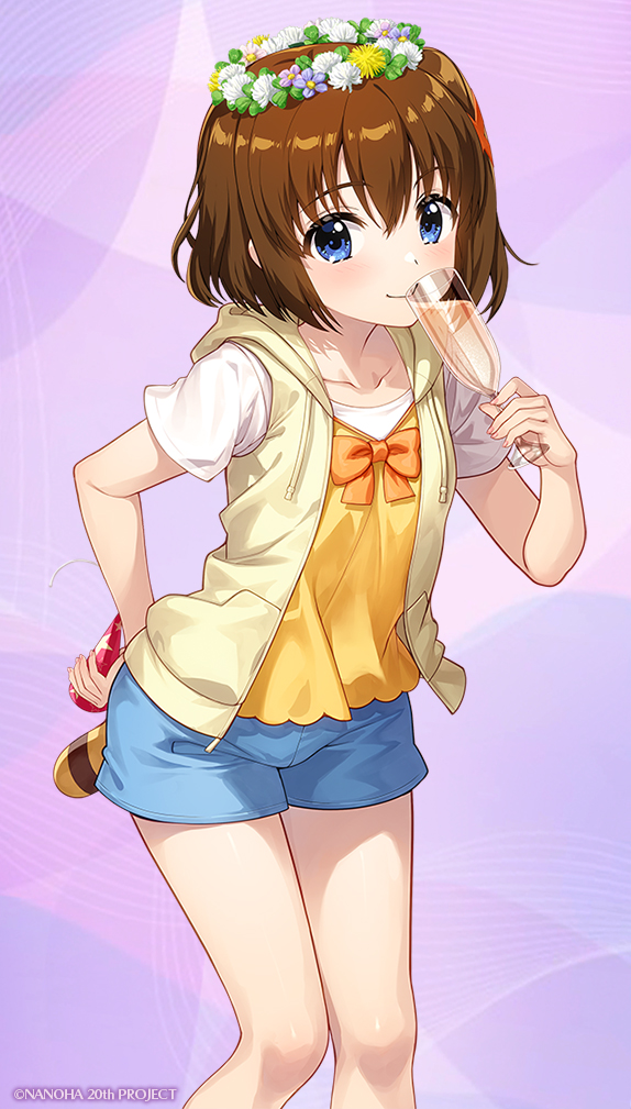 yagami hayate (lyrical nanoha and 2 more) drawn by fujima_takuya
