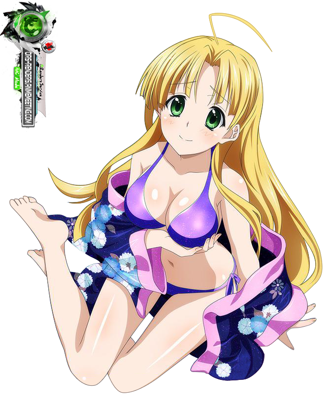asia argento (high school dxd) drawn by ors_anime_renders