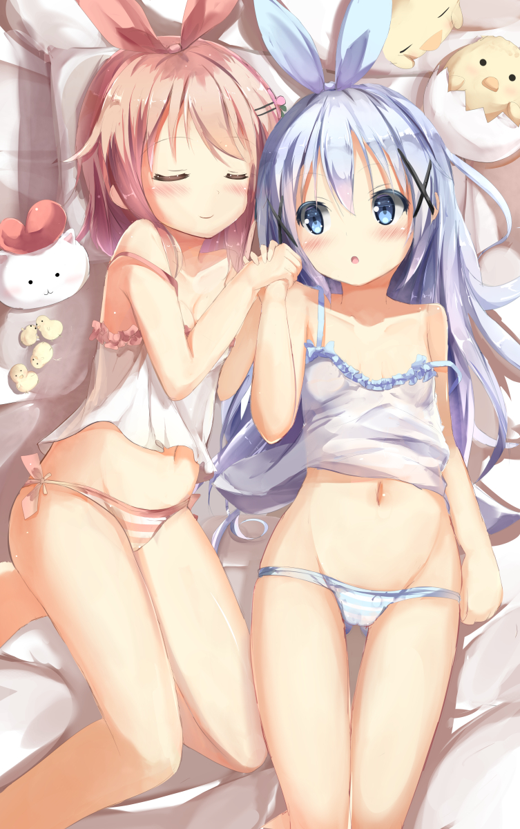 kafuu chino, hoto cocoa, and tippy (gochuumon wa usagi desu ka?) drawn by natuna_natu