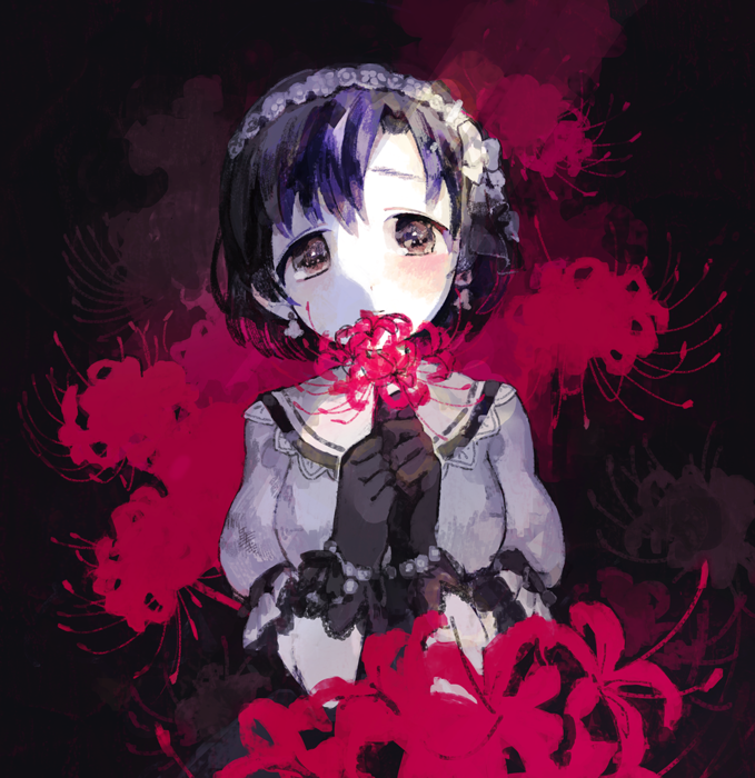 shiragiku hotaru (idolmaster and 1 more) drawn by sasasasa