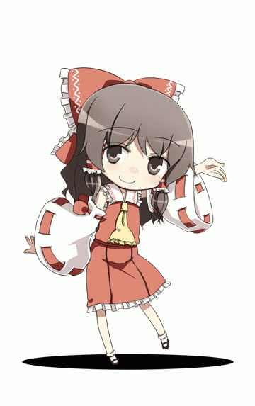 hakurei reimu (touhou and 1 more) drawn by hota