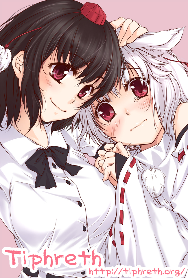 shameimaru aya and inubashiri momiji (touhou) drawn by kanda_aya