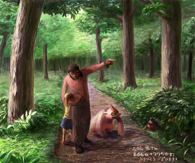may, zigzagoon, norman, and vigoroth (pokemon and 1 more) drawn by yuza