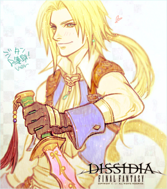zidane tribal (final fantasy and 1 more) drawn by j_(onose1213)