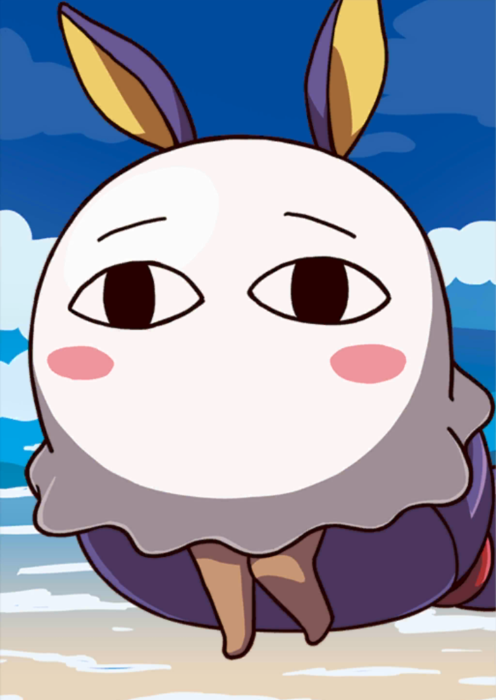 nitocris and medjed (fate and 1 more) drawn by riyo_(lyomsnpmp)