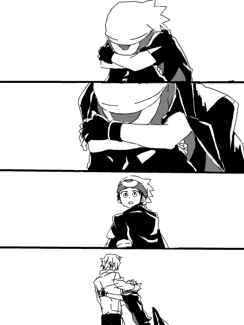brendan and steven stone (pokemon and 1 more) drawn by nico_(tegaki)