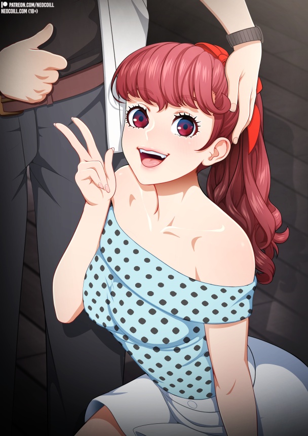 amamiya ren and yoshizawa kasumi (persona and 2 more) drawn by neocoill