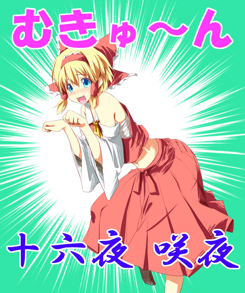 hakurei reimu and alice margatroid (touhou) drawn by nirap