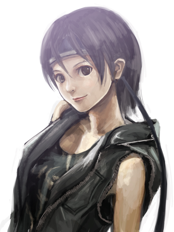 yuffie kisaragi (final fantasy and 2 more) drawn by toho_(a)