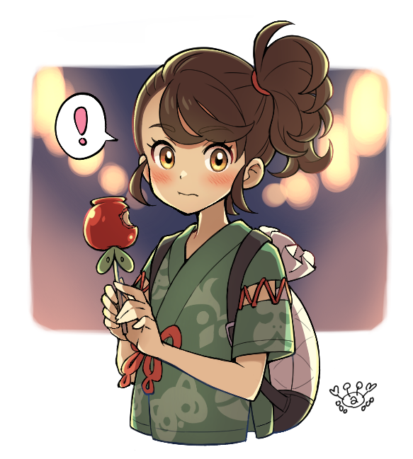 juliana and dipplin (pokemon and 1 more) drawn by awokani