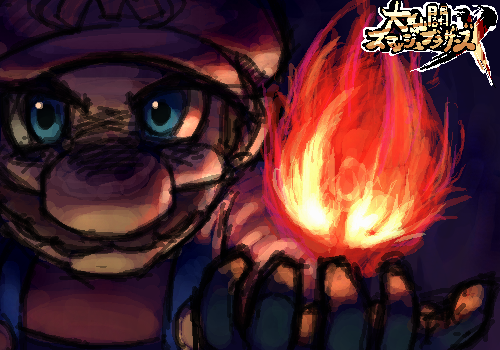 mario (mario and 1 more) drawn by raku