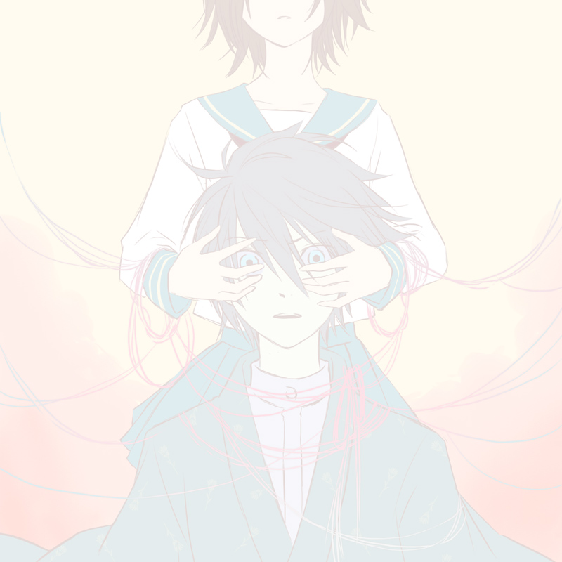 itoshiki nozomu and fuura kafuka (sayonara zetsubou sensei) drawn by topeko