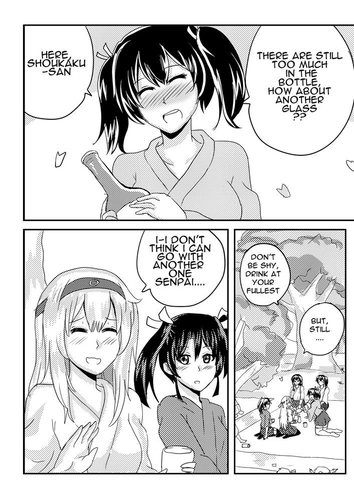 kaga, akagi, zuikaku, shoukaku, souryuu, and 1 more (kantai collection) drawn by drie