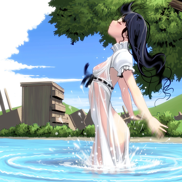 girl with golden shoe (original and 1 more) drawn by kouno_(masao)