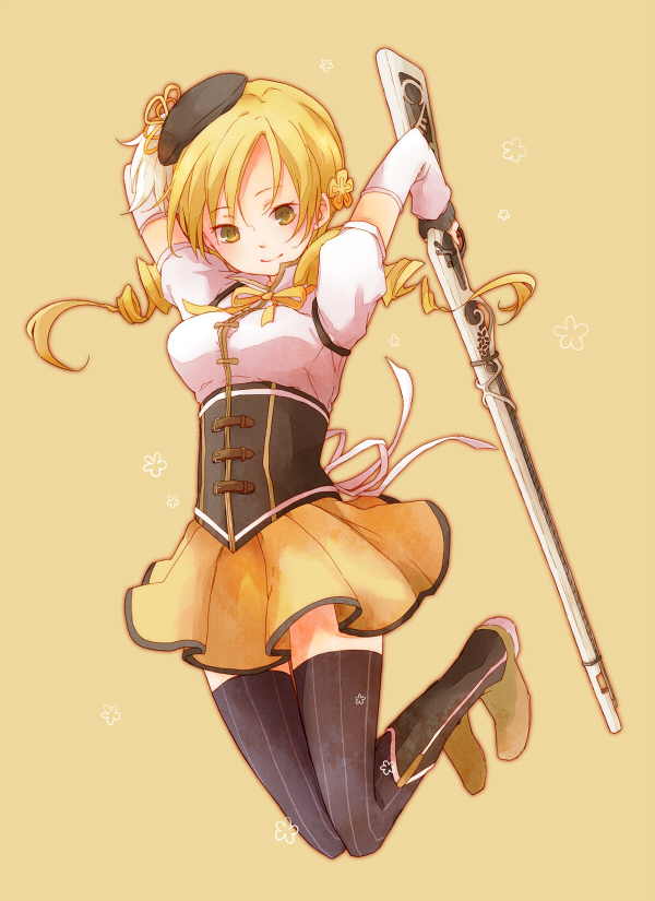tomoe mami (mahou shoujo madoka magica) drawn by hishiki_kurono