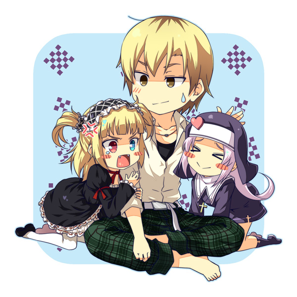 hasegawa kobato, takayama maria, and hasegawa kodaka (boku wa tomodachi ga sukunai) drawn by kouji_(campus_life)