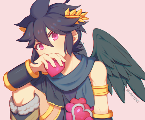dark pit (kid icarus and 1 more) drawn by wusagi2