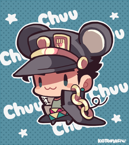 kujo jotaro (jojo no kimyou na bouken and 1 more) drawn by kotorai