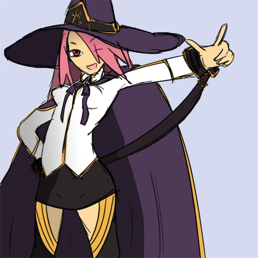 konoe a. mercury (blazblue and 1 more) drawn by drawfag