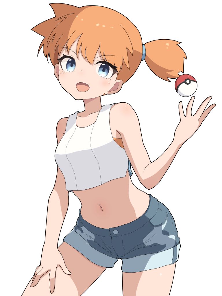 misty (pokemon and 1 more) drawn by hiyoshipow