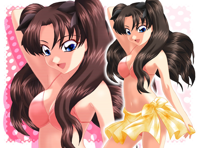 tohsaka rin (fate and 1 more) drawn by yadokari_genpachirou